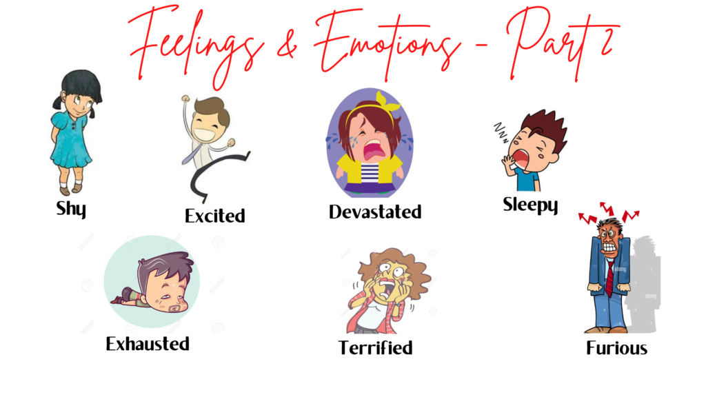 English Feelings and Emotions Lesson 8 - Free Online Course