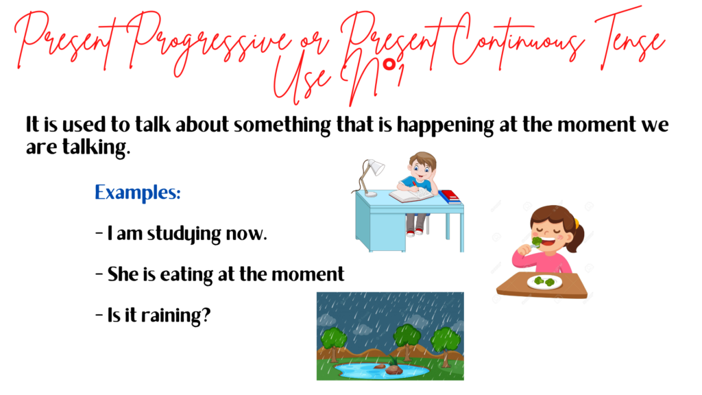 Present Continuous - English Present progressive - Free Online Grammar Topics (1)