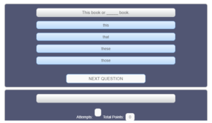 This That These Those Game Questions - English Free Online - Vocabulary and Courses