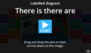 There Is There Are Labelled Game - English Free Online - Lessons And Vocabulary