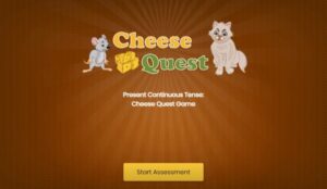 Present Continuous Online Games - Free English Courses And Lessons - Present Progressive - Cheese Quest