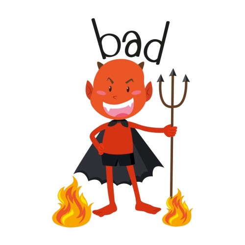 English Opposite Adjectives - Bad Word - Free Online Vocabulary and Lessons