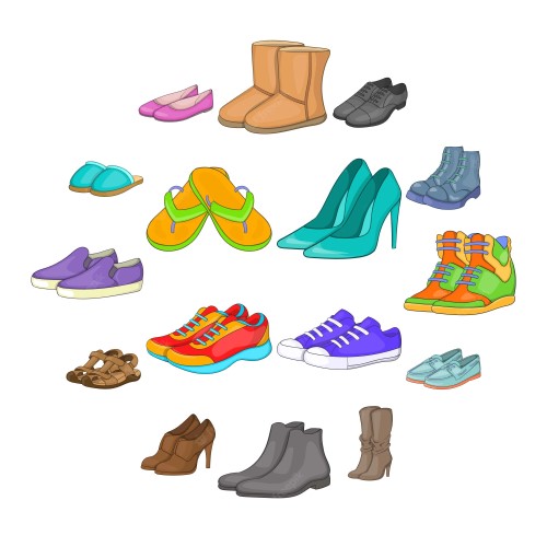Everyday Footwear Vocabulary Sets - Learning English Free Online Lessons and Grammar
