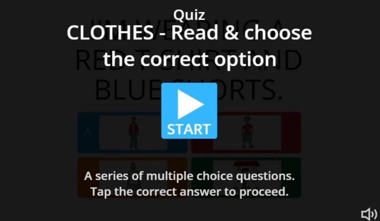 Fashion Clothes Vocabulary Online Game - English Free Online Grammar Lessons
