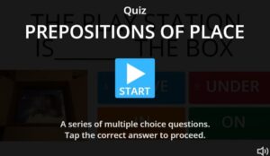 English Prepositions Online Games Quiz - Free Courses To Learn